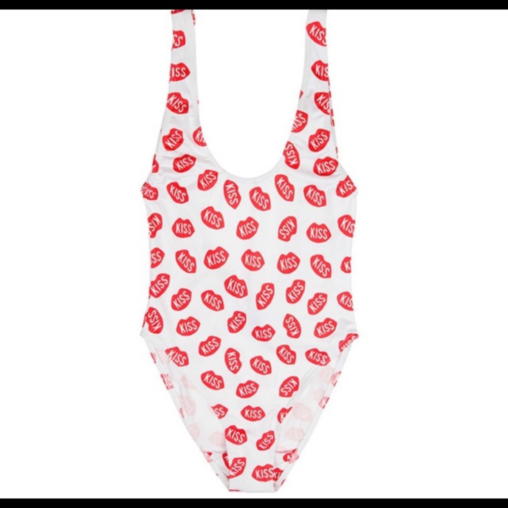 Brand New PLNY LALA KISS ONE PIECE bathing suit